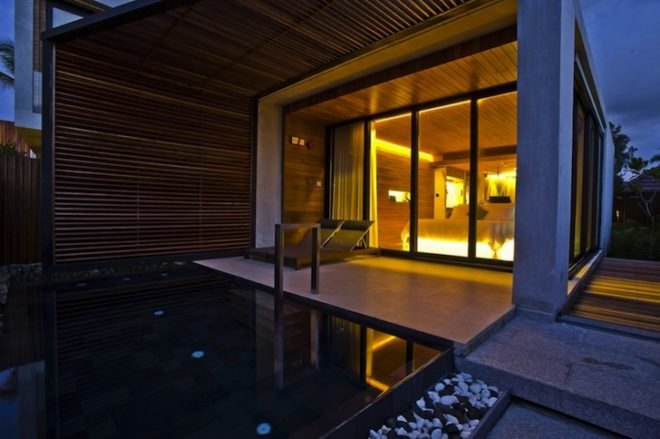 solar energy, solar panels, natural materials, eco-design, sustainable design, green design, sustainable architecture, Thailand, Casa de la Flora, VasLab Architects