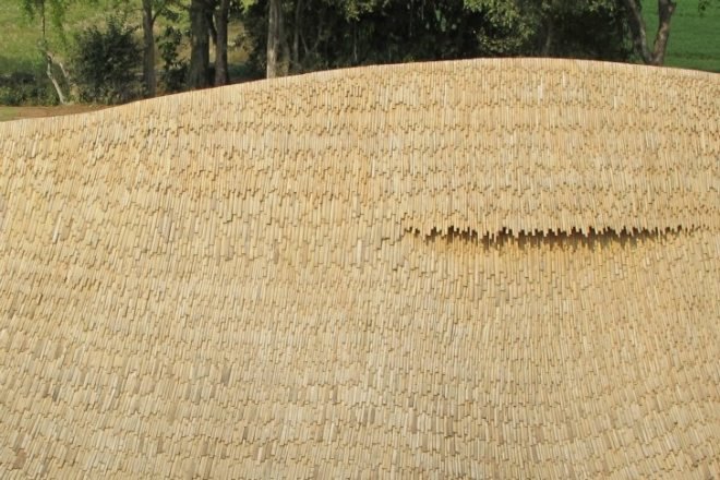 Chiang Mai, Bamboo School, 24H architecture, thailand, eco school, bamboo, green materials, buddhist school, panyaden school