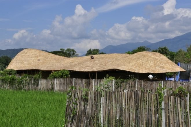 Chiang Mai, Bamboo School, 24H architecture, thailand, eco school, bamboo, green materials, buddhist school, panyaden school