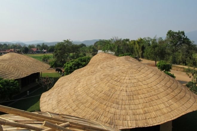 Chiang Mai, Bamboo School, 24H architecture, thailand, eco school, bamboo, green materials, buddhist school, panyaden school