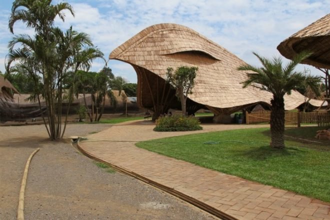 Chiang Mai, Bamboo School, 24H architecture, thailand, eco school, bamboo, green materials, buddhist school, panyaden school
