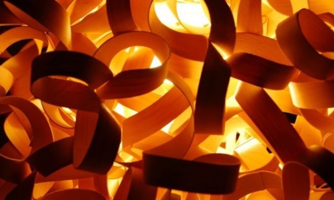 tom raffield, steam bending, led lamp, fsc, forest stewardship council certified, fsc certified, bright ideas lighting competition, philips lighting,