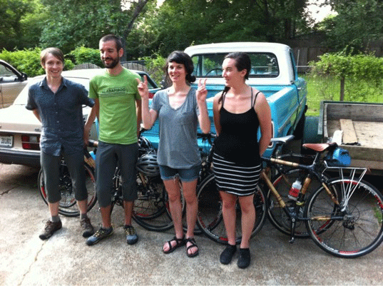 common cycles, alabamboo, bamboo bike, cross-country, bike trip, alabamboo bike, bikes, bamboo