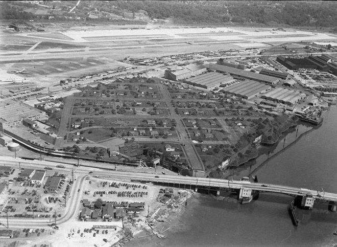 Boeing Plant 2, eco lumber, Duluth Timber Company, FSC certified wood beams, Seattle deconstruct, green building, salvaged lumber yard, deconstruction, green lumber, green materials, reclaimed lumber, salvaged lumber