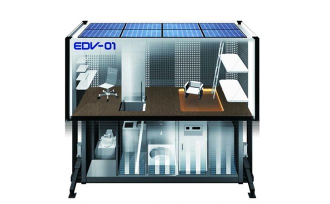 Little Tokyo design week, Emergency Disaster Vehicle,Diawa Lease,emergency shelter, emergency housing,Solar Decathlon, lumenhaus, green emergency housing, portable housing, Japanese housing, Japanese emergency housing, robot house,design for disaster,prefab disaster,