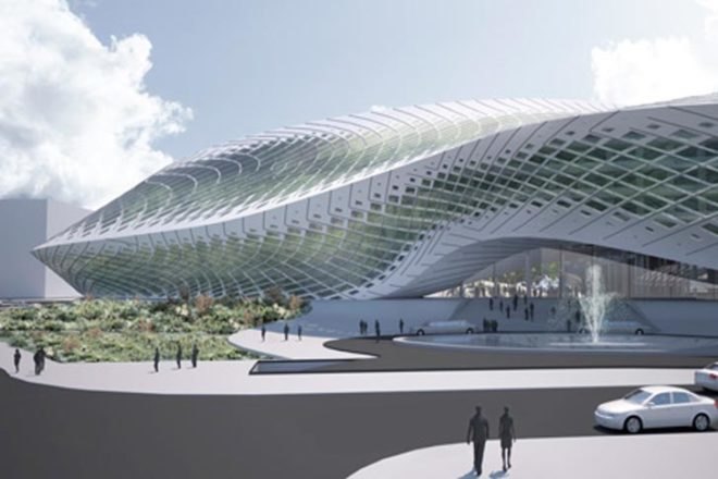 green technology,Eco Travel,Botanical,Architecture,future architecture,green rainforest architecture,emergent architecture,beijin international airport,beijin china,thermal pipes,rainwater collection system,luxury hotel,plastic dome,tom wiscombe,