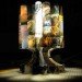 green design, eco design, sustainable design, LED bulb, low-heat LED, Maglight, Jurg Grassl, recycled lamps, upcycled magazines, repurposed design, recycled design, repurposed magazines