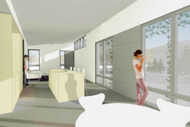 Greensburg Kansas, Meadowlark House, chain of eco homes, steve lerner studio, tornado proof home, eco home, green home
