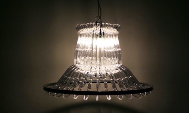 organelle design, hangelier, plastic hanger, plastic hangers, repurposed, bike rim, bright ideas lighting competition, led lamp
