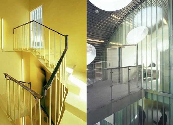 green renovation, green design, sustainable design, sustainable reuse, eco-design, copenhagen, Sjakket Youth Building, JDS Architects, industrial skyline