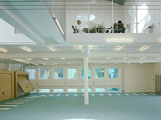 green renovation, green design, sustainable design, sustainable reuse, eco-design, copenhagen, Sjakket Youth Building, JDS Architects, industrial skyline