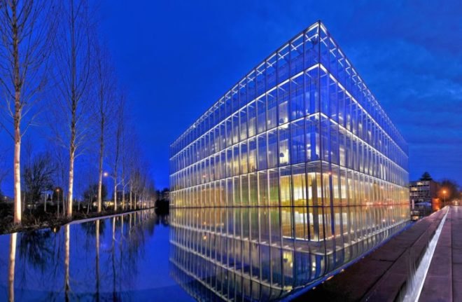 John E. Jaqua Academic Center for Student Athletes, ZGF Architects, Jaqua Center, Student Center, high performance facade, prism facade, energy efficient design, university of oregon