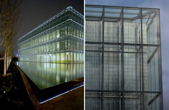 John E. Jaqua Academic Center for Student Athletes, ZGF Architects, Jaqua Center, Student Center, high performance facade, prism facade, energy efficient design, university of oregon