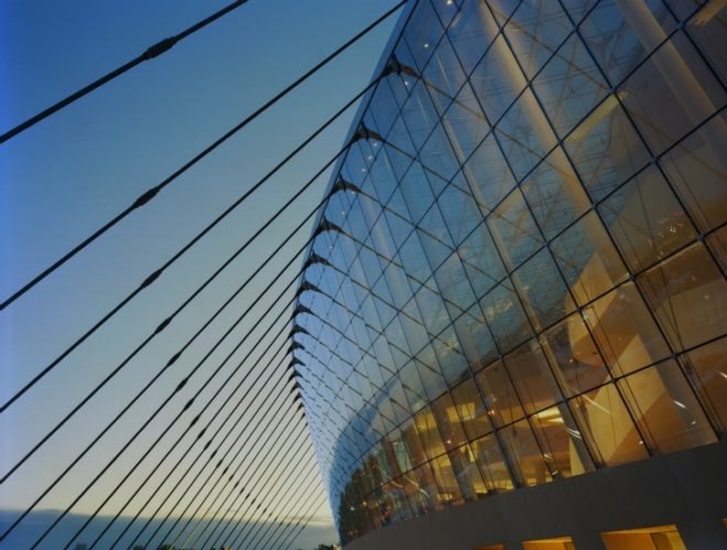 Kauffman Center, Moshe Safdie, Kansas City, BNIM, BIM, daylighting, performance center