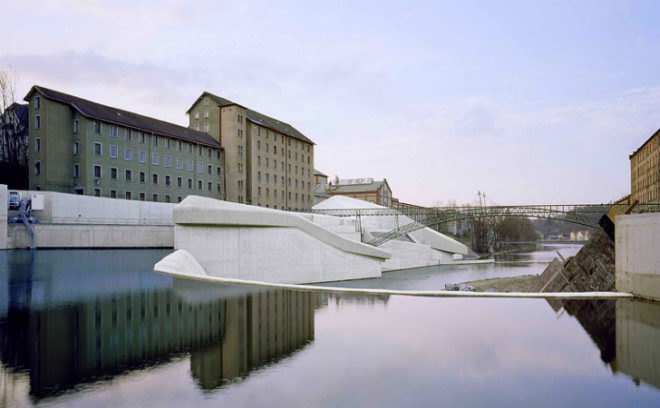 Kraftwerk, Hydroelectric Plant, Iller River, power station, Becker Architekten, kempten, germany, hydro power, architecture