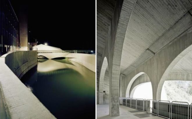 Kraftwerk, Hydroelectric Plant, Iller River, power station, Becker Architekten, kempten, germany, hydro power, architecture