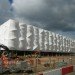 2011 London Olympic Games, Zaha Hadid, Sinclair Knight Merz, Wilkinson Eyre, KSS, basketball arena, recyclable design, steel, white-clad stadium, sustainable development, eco-design, sustainable design, sustainable stadia, temporary architecture