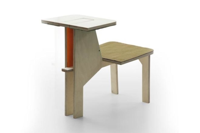 Transforming Furniture,Sustainable Materials,green furniture,Matali Crasset,felt material,plywood,multifunctional furniture,