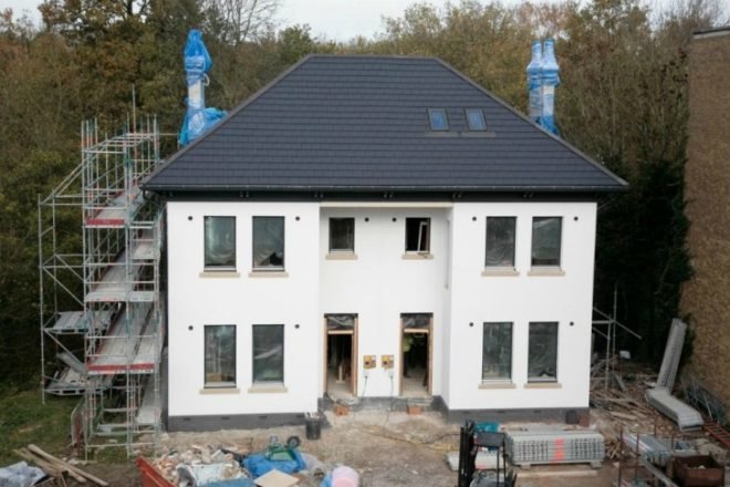 Natural House, The Prince's Foundation for the Built Environment, Prince Charles, eco prototype, eco housing, UK, the prince's house, BRE, natural building technologies