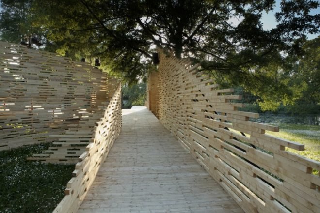 Nature, Green design, Noor Eestie Scenery, Kadarik Tüür Arhitektid, eco design, sustainable design, recyclable materials, timber, Estonia, outdoor theater, set design,
