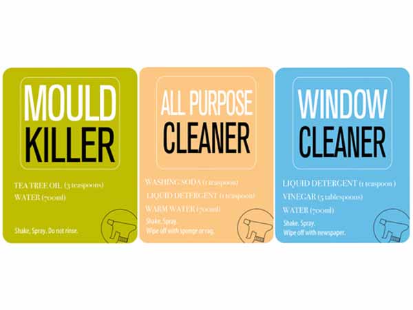 green packaging,Green Graphics & Packaging,Green cleaning,DIY,spanish design,poko design,treehugger writer,Petz Scholtus,re-packaging,instructions stickers,Natural Cleaning Products,
