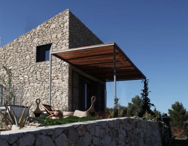 dry stone wall, Spain green home, spanish green house design, Mediterranean country house,Enproyecto Arquitectura, Refugio en La Vall de Laguar,
