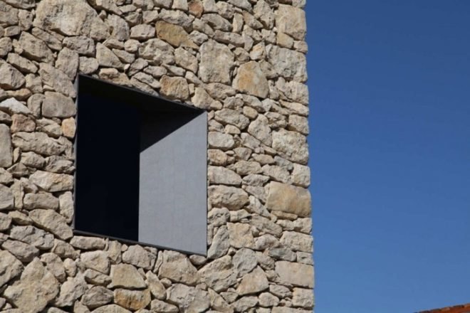 dry stone wall, Spain green home, spanish green house design, Mediterranean country house,Enproyecto Arquitectura, Refugio en La Vall de Laguar,