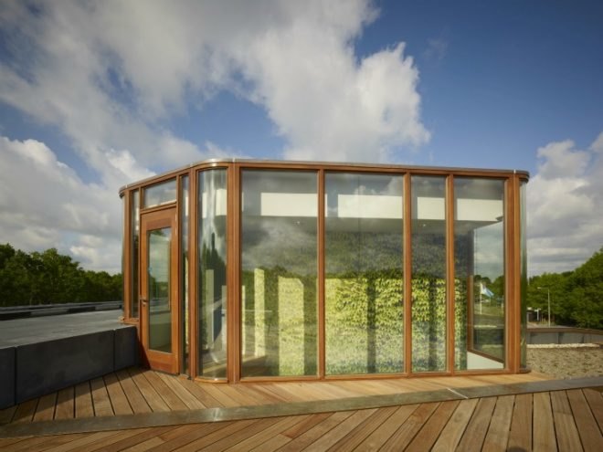 Rijkswaterstaat Head Office, 24H Architecture, concrete, green terrace, the netherlands, sustainable building, daylighting