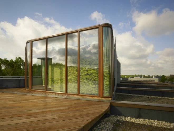Rijkswaterstaat Head Office, 24H Architecture, concrete, green terrace, the netherlands, sustainable building, daylighting