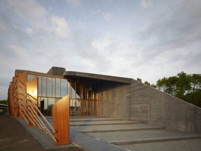 Rijkswaterstaat Head Office, 24H Architecture, concrete, green terrace, the netherlands, sustainable building, daylighting