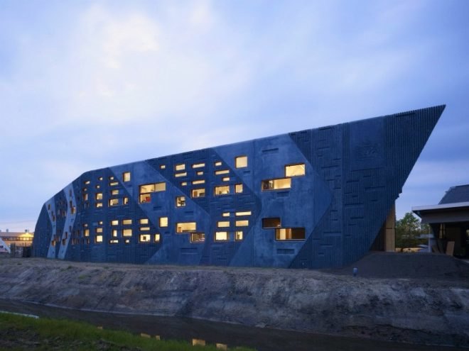 Rijkswaterstaat Head Office, 24H Architecture, concrete, green terrace, the netherlands, sustainable building, daylighting