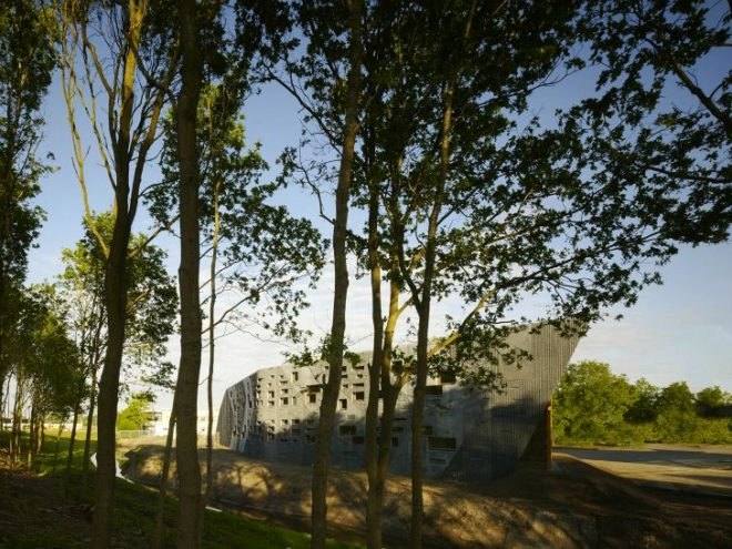 Rijkswaterstaat Head Office, 24H Architecture, concrete, green terrace, the netherlands, sustainable building, daylighting