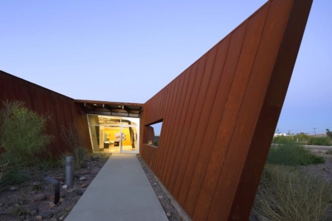 Rio Salado Audubon Center, Weddle Gilmore Black Rock Studio, audubon center, brownfield restoration, habitat restoration, leed platinum, visitor center