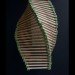 scribble lamps, jennifer Huang, pencil lamps, recycled lamps, sculptural lamps, twisted pencil lamps, recycled pencil lamps