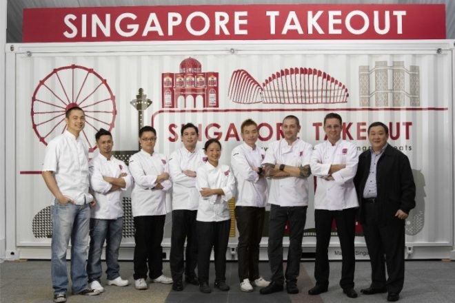 Singapore Takeout, singapore, shipping container, pop up restaurant, container restaurant, singapore cuisine