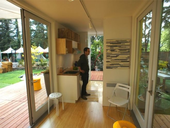 Sunset Idea House, Hybrid Architecture, shipping container, cargotecture, c192 nomad, container architecture, small space living