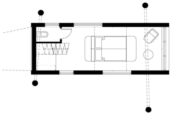 The Cabin, Cyren Cyren, Tree Hotel, prefab, treehouse, sweden, eco toursim