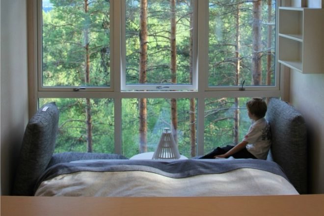 The Cabin, Cyren Cyren, Tree Hotel, prefab, treehouse, sweden, eco toursim