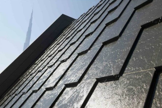 Solar shading on towers, The Council on Tall Buildings and Urban Habitat,The Index, eco building,, green buiding,Foster + Partners, cool tower design, Dubai green tower,