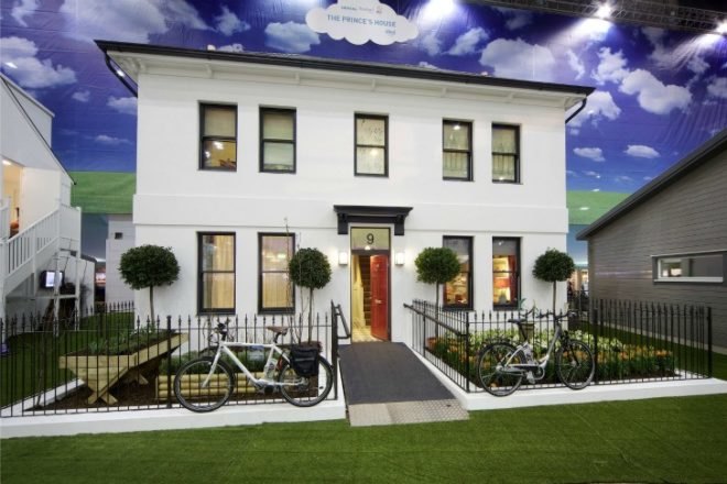 Natural House, The Prince's Foundation for the Built Environment, Prince Charles, eco prototype, eco housing, UK, the prince's house, BRE, natural building technologies
