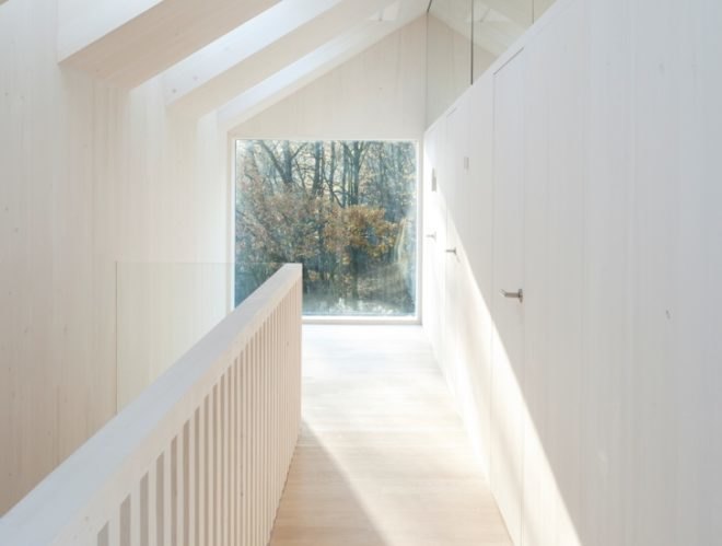 slagstar, passivhaus, carbon neutral home design, low embodied energy house, Hein-Troy, Austria solar house, Austria green home, house Velux skylight, net zero carbon house, first net zero energy house,