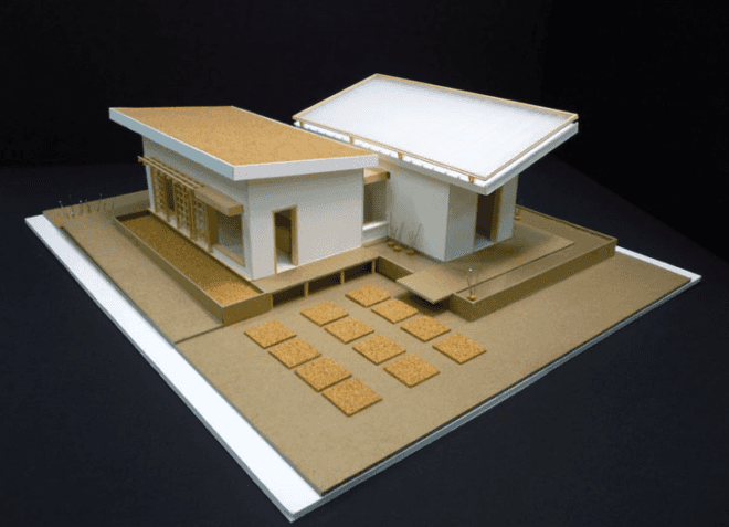 Chesapeake Bay Ecosystem, Butterfly Roof, Solar Decathlon 2011, University of Maryland, WaterShed, green roof, green wall, compost, daylighting, PV solar panels, natural ventilation, rainwater capture, indigenous flora,