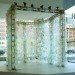 Waterfall Horseshoe, Katherine Harvey, plastic, garbage, eco art, green art, recycled materials,