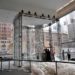 Waterfall Horseshoe, Katherine Harvey, plastic, garbage, eco art, green art, recycled materials,