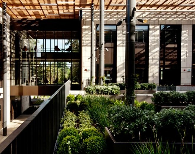 William H Neukom Building, Ennead Architects, neukom building, stanford university, energy efficient building, stanford law school