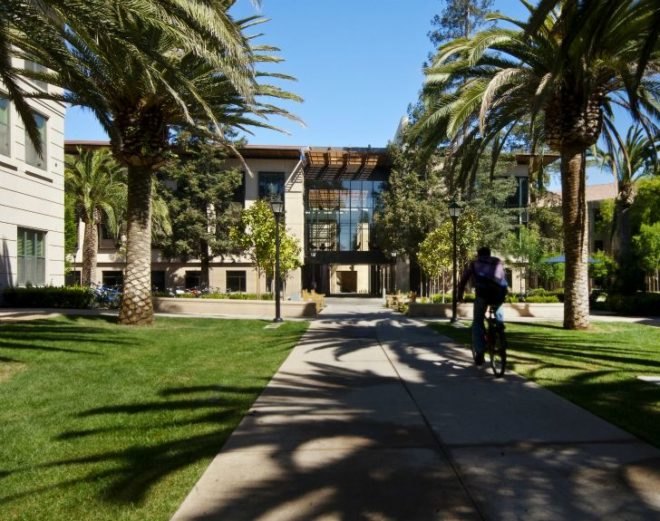 William H Neukom Building, Ennead Architects, neukom building, stanford university, energy efficient building, stanford law school