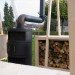temporary design, art, environmental art, wood-fired stove, all-soul's-day, pavilion, floating roof, Overtreders W, green design, sustainable design, eco-design, reuse, recycled materials