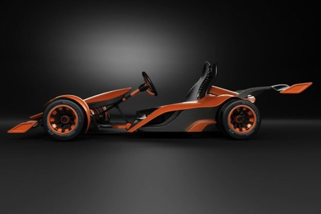 beau designs, beau reid, electric go-kart, green go-kart, eco go-kart, lithium ion go-kart, folding go-kart, folding electric go-kart, carbon fiber go-kart