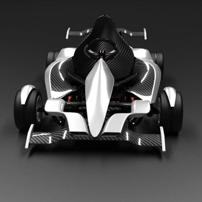 beau designs, beau reid, electric go-kart, green go-kart, eco go-kart, lithium ion go-kart, folding go-kart, folding electric go-kart, carbon fiber go-kart