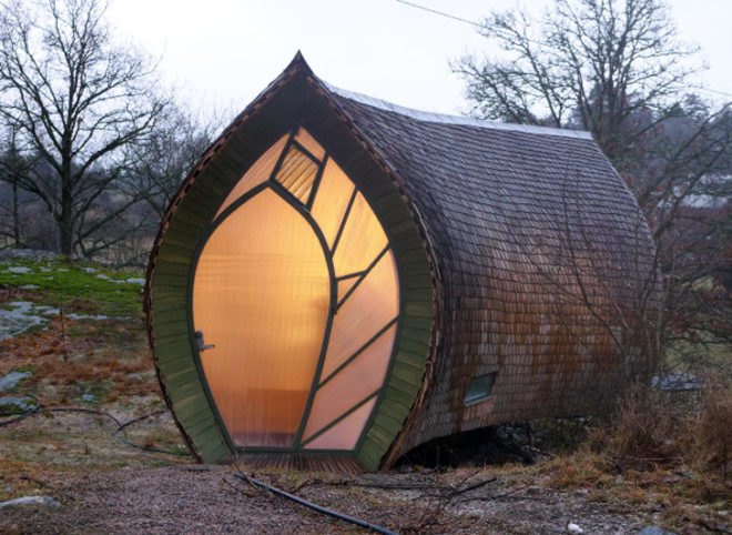 herring house, Hus.Ett house, Torsten Ottesjö, compact construction, micro structure, micro home, wood homes, small architecture, micro architecture, green homes, tiny homes, tiny houses, tine green houses, swedish design, sustainable swedish design, green swedish design, green building, portable homes